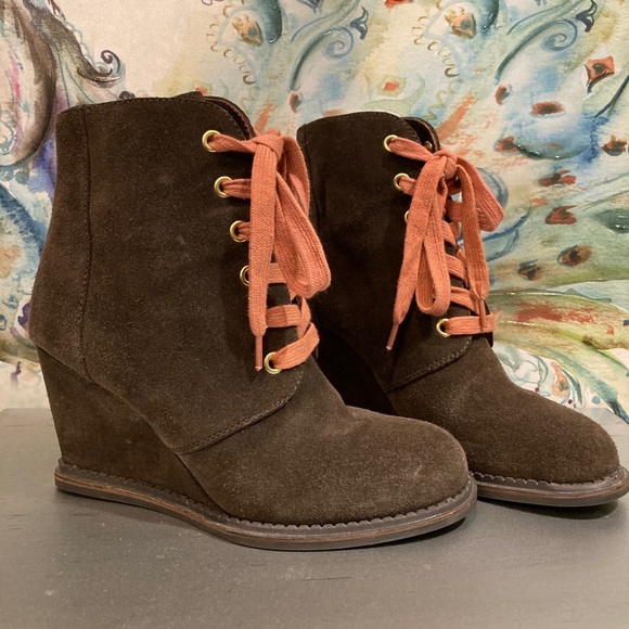 kate spade Shoes - Kate Spade ♠️ New York Saundra wedge bootie boot